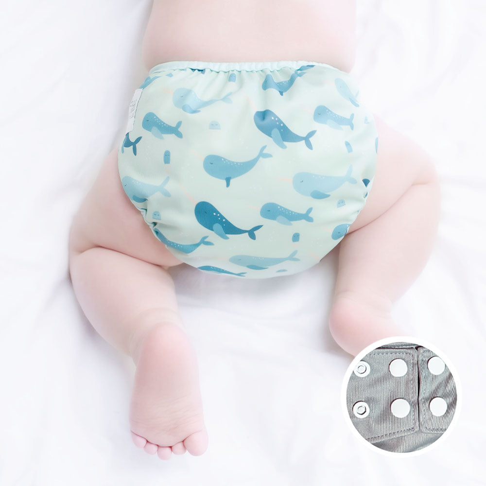 narwhal cover nappy