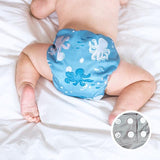 aio diaper with booster